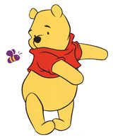 Pooh con abeja